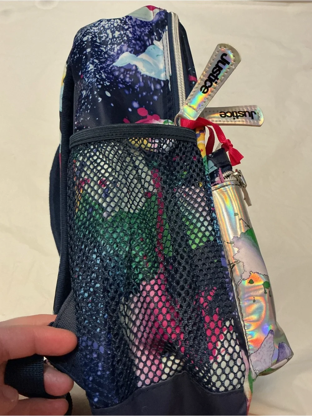 NWT Justice backpack and pencil pouch